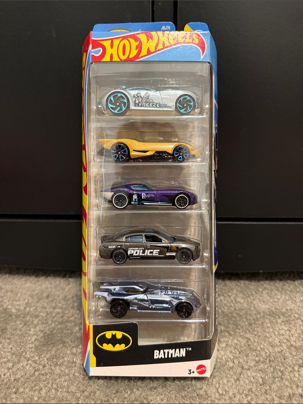 Hot Wheels Batman 5-Car Pack - BRAND NEW!